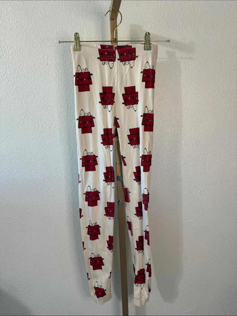 HANNA ANDERSSON X PEANUTS Long-Sleeve Pajama Set w/ Snoopy print - Size 12